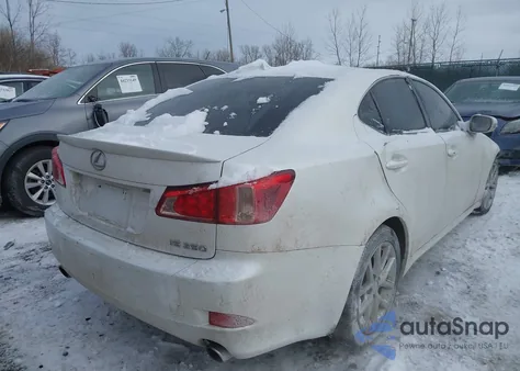 2011 Lexus Is 250 from USA, damaged, VIN JTHBF5C27B5148555